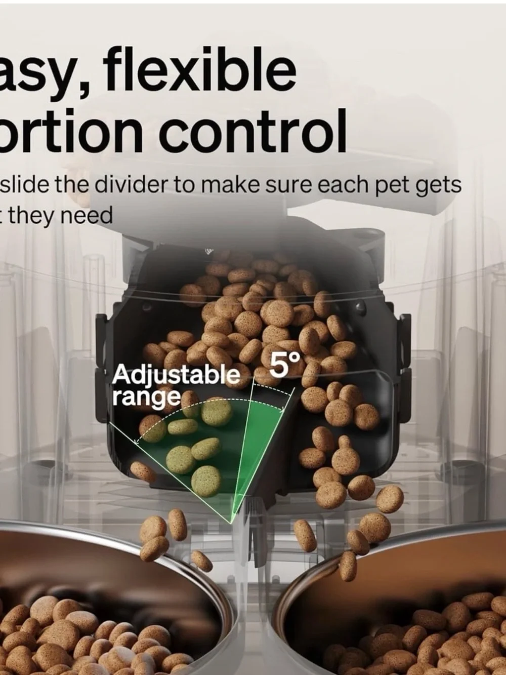 PETLIBRO Granary Smart Feeder Dual Bowl 5G WiFi Automatic Pet Feeder